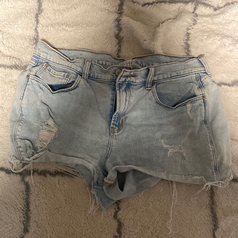 Womens Boyfriend Jean Shorts